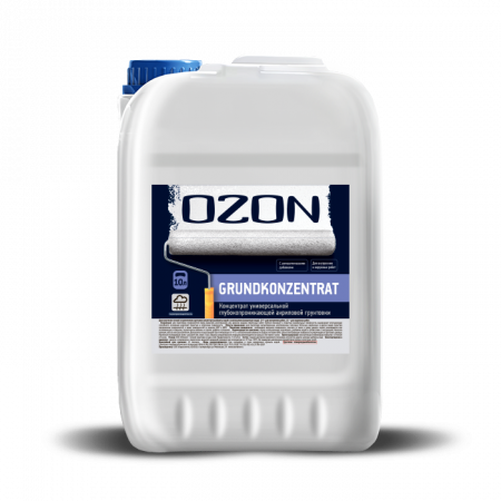 Грунтовка концентрат акриловая OZON ВД-АК-016-10   обычная